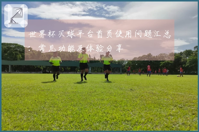 世界杯买球平台首页使用问题汇总：常见功能及体验分享